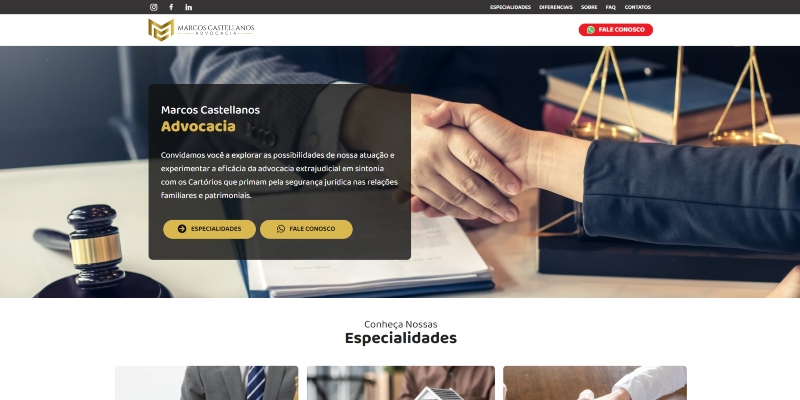 Criação de sites em SJC